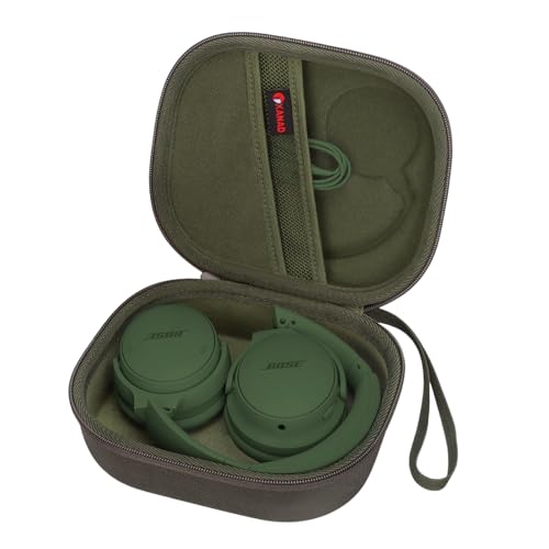 XANAD Hard Case for Bose QuietComfort, QC Ultra, QC 45, QC 35, QC45 SE, QC SE or Skullcandy Crusher Evo, Hesh ANC, Hesh Evo, Crusher ANC 2, Crusher, Riff 2 Noise Headphones, Green - color: Green