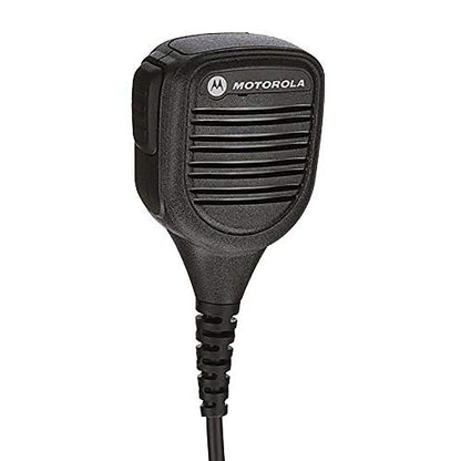 Motorola PMMN4050A Large Remote Speaker Microphone with Noise-Cancelling Feature (Black) - color: PMMN4050A