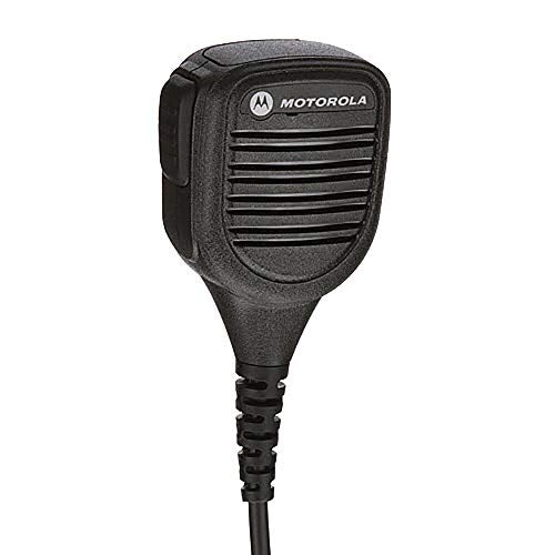 Motorola PMMN4050A Large Remote Speaker Microphone with Noise-Cancelling Feature (Black) - color: PMMN4050A