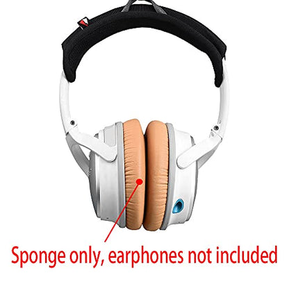 HUYUN Protein Leather Ear Pads Replacement for Bose Headphones 700, NCH700, NC700 Headphones Earpads, Headset Ear Cushion Repair Parts (Khaki) - color: Khaki
