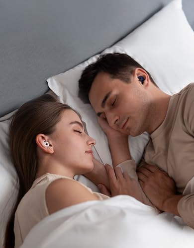 Welove Ultra-Comfy Ear Plugs with First-Ever UV Sanitizer—Reusable Earplugs for Sleep, Focus, Travel, and Noise Sensitivity |Hearing Protection |Customizable Fit | 18dB NRR Noise Reduction - color: Aquatic
