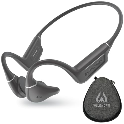 Wildhorn Crank Bone Conduction Swimming Headphones - Bluetooth & Waterproof