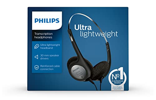 Philips 2236 Stereo Headphones for Transcription (LFH2236/00)
