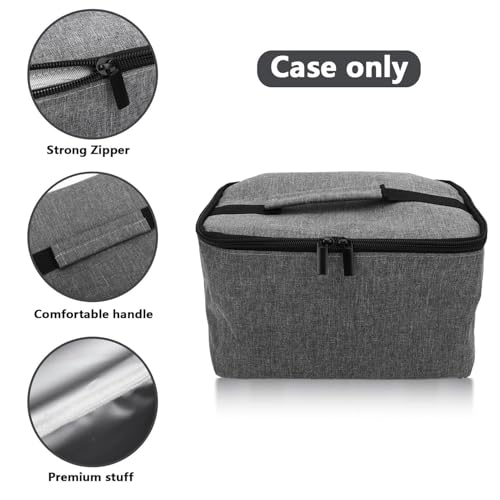 Tnfeeon Hand Mixer Carrying Bag, High Density Oxford Fabric with Aluminum Foil Lining for KHM512 KHM6118 KHM7210 KHM926CA, Tear Proof Easy to for Indoor Outdoor Use
