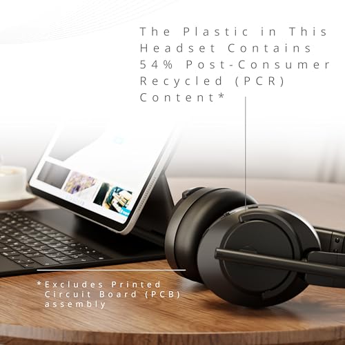 Kensington C3550 EQ Wireless Bluetooth Over-Ear Computer Headset K97466WW
