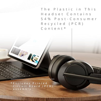 Kensington C3550 EQ Wireless Bluetooth Over-Ear Computer Headset K97466WW