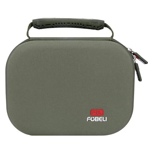 FBLFOBELI Hard Case for Walker's Razor Slim/Howard Leight Shooting Ear Protection Electronic Shooting Muffs Earmuff - color: Army Green
