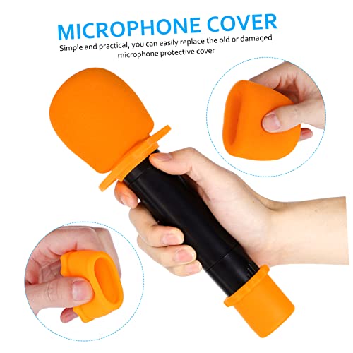 Microphone Storage Case Box with Padded Sponge Covers and Anti-slip Rings Zipper Closure Shock-resistant Design Durable Protection for Microphone Accessories for Musicians and