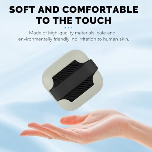 Case for Soundcore Boom Go 3i,NOUKAJU Silicone Protective Case,Drop-Proof,Scratch-Proof,Shock-Proof,Dust-Proof,Protective Cover for Anker Soundcore Boom Go 3i Bluetooth Speaker(Gray)
