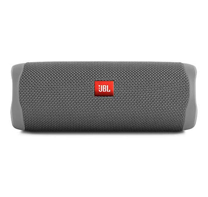 JBL FLIP 5 Waterproof Portable Bluetooth Speaker - Gray (Renewed) - color: Gray