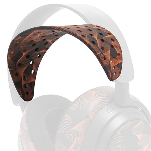 WC HeadbandZ Arctis Nova V2 - Upgraded Wide Silicone Headband Compatible with Arctis Nova Headsets by Wicked Cushions | Wider Weight-Distributing Design, Softer Flexible Silicone | Kinetic Wave - color: Kinetic Wave