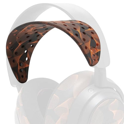 WC HeadbandZ Arctis Nova V2 - Upgraded Wide Silicone Headband Compatible with Arctis Nova Headsets by Wicked Cushions | Wider Weight-Distributing Design, Softer Flexible Silicone | Kinetic Wave - color: Kinetic Wave
