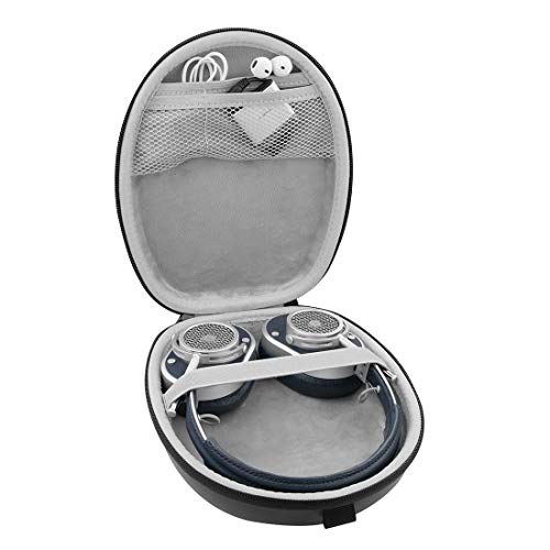 Geekria Shield Headphones Case Compatible with JBL Tune 680NC, Tune 510BT, Live 400BT, AKG Y50BT Case, Replacement Protective Hard Shell Travel Carrying Bag with Cable Storage (Black)