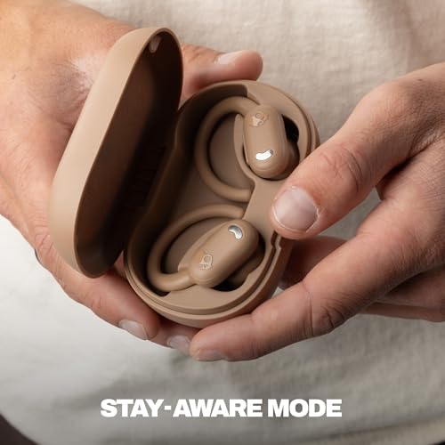 Skullcandy Push ANC Active Noise Cancelling Wireless Earbuds - Primer | In-Ear Hanger, Bluetooth, Noise Cancellation, 58 Hours Battery, Secure-Fit Design, Sweat and Waterproof, Microphone - color: Primer