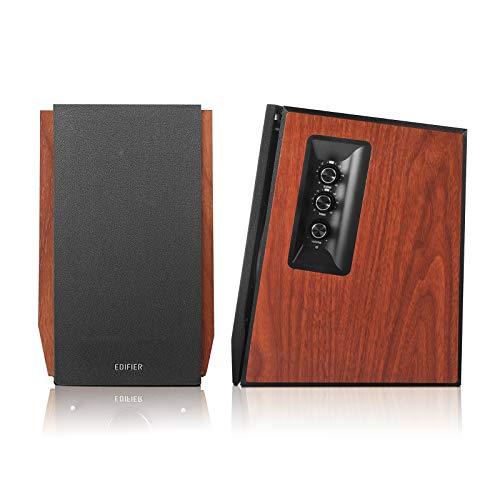 Edifier R1700BTs Active Bluetooth Bookshelf Speakers - 2.0 Wireless Near Field Studio Monitor Speaker - 66w RMS with Subwoofer Line Out