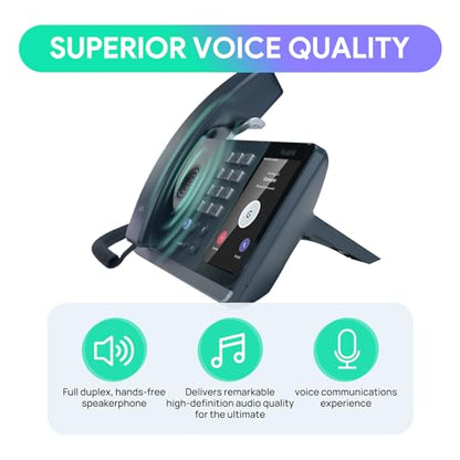 Yealink MP45 Microsoft Teams Certified USB Desk Phone,Cost-Effective Alternative to MP50,NOT SIP/VoIP Phone | Plug&Play via USB-A/C Cable | Powered by Computer | Dedicated for Teams & Skype