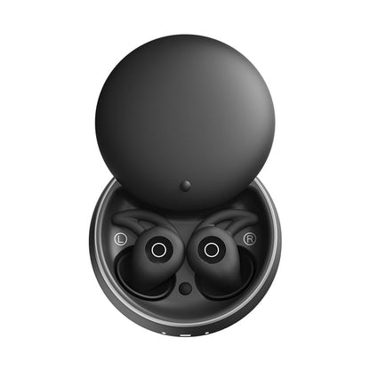 Invisible Sleep Headphones, Noise Blocking Sleep Earbuds, Compact Design for Side Sleepers, Immersive Audio Spatialized Sound (Black)