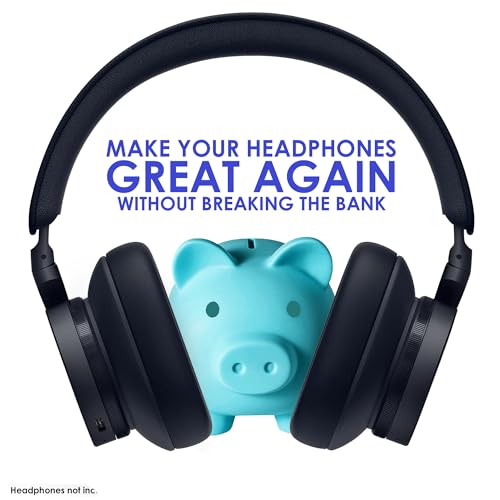 AHG Accessory House Global Upgraded Replacement Beoplay h95 Ear Pads Cushions Compatible with Bang & Olufsen Beoplay H95 Headphones (Blue). Sheepskin Leather/High-Density Foam/Strong Magnet - color: Blue