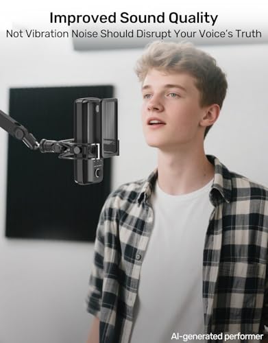 Custom Shock Mounts for Elgato Wave 1/3 Microphone, Aluminum Frame | Custom Built Reinforced Suspension for Max Vibration Isolation, Shock Mount Holder Clip Ideal for Youtubers, Podcasters - size: Wave Shock Mount