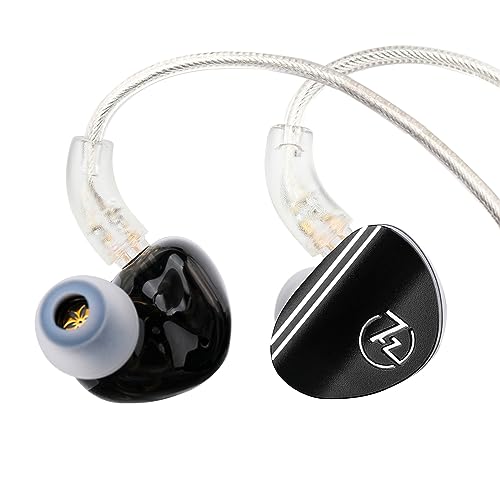 Linsoul 7HZ SONUS 1DD+1BA Dual Driver in Ear Monitor HiFi Wired Earbuds IEM - color: Black