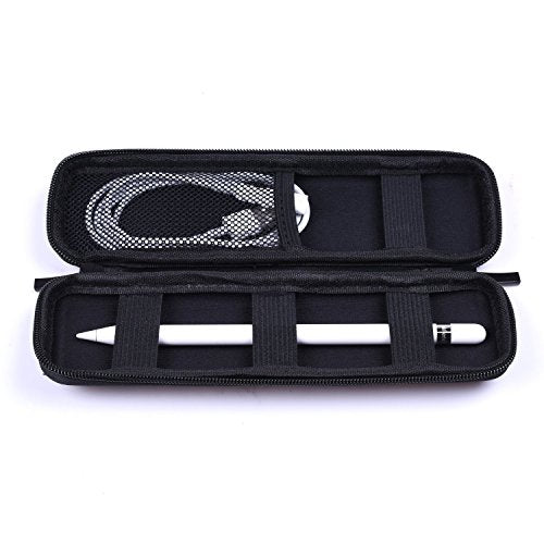 Cosmos Black Color EVA Hard Shell Stylus Pen Pencil Case Holder Compatible with Apple Pencil, Wacom Stylus Executive Fountain Pen, Ballpoint Pen, Stylus Touch Pen - color: EVA Pencil Case