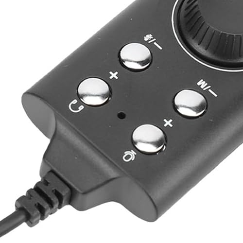 Cosiki USB, USB C to 3.5mm Audio Jack Adapter, External Stereo Sound Card with Volume Control, C Audio Adapter with Virtual 7.1 Surround Sound, Bluetooth 5.0 & Plug & Play