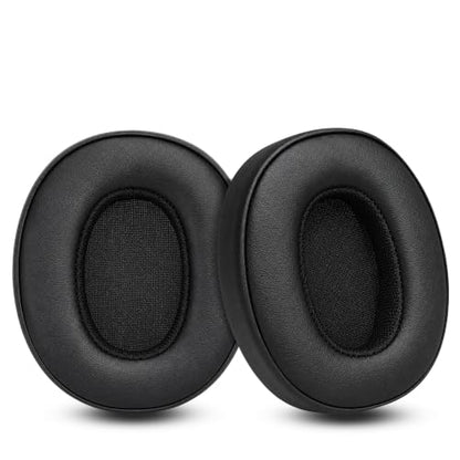 Replacement Ear Pads for Skullcandy Crusher Wireless ANC/Evo/540, Hesh3/ANC/Evo, Venue ANC Over-Ear Headphones, Protein Leather Cushions with Memory Foam, Black - color: Black