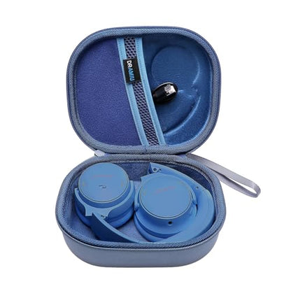 Hard Case for Bose QuietComfort, QC, QC 45 Headphone, Blue | Compatible with Bose QC Ultra, QC 35, QC 35 II, QC45 SE, QC SE Over Ear Noise Cancelling Headphones, Travel Storage Bag - color: Blue