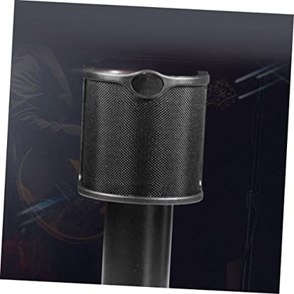 Metal Mesh Pop Filter for Microphone, Black Wind Screen