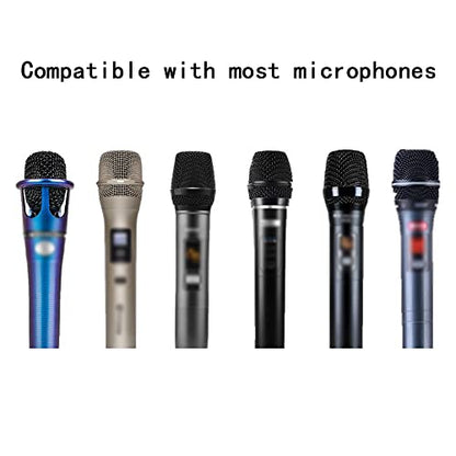 custom microphone cover Windshield foam cover microphone isolation shield Anchor Interview Headphones Windproof (round) - size: round