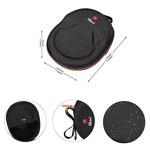 Mchoi Hard Carrying Case Suitable for LEVN Headset with Microphone, Trucker Headset, Waterproof Shockproof Headset Travel Protective Case, Case Only