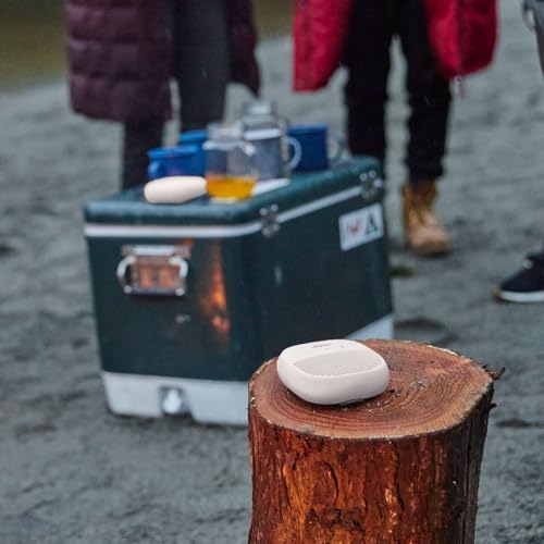 Bose SoundLink Micro Bluetooth Speaker: Small Portable Waterproof Speaker with Microphone, White Smoke - color: White