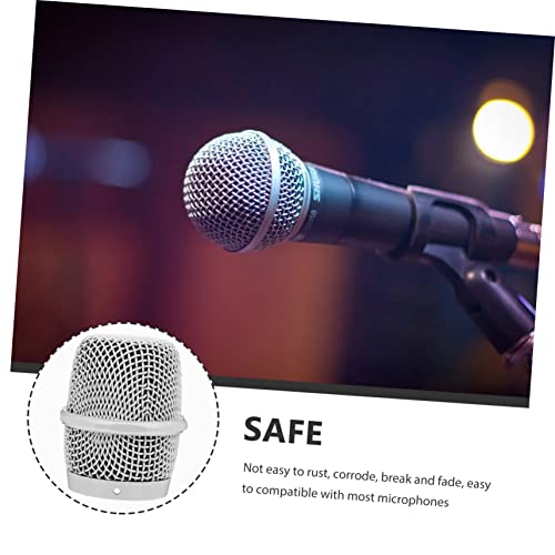 Wireless Microphone Steel Mesh Head Microphone Grill for Mic Pop Filter