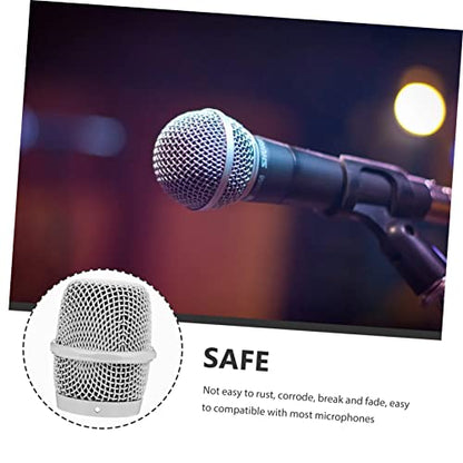 Wireless Microphone Steel Mesh Head Microphone Grill for Mic Pop Filter