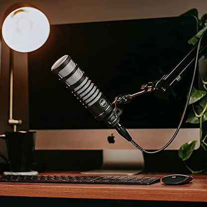 512 Audio Limelight Dynamic Vocal XLR Microphone featuring a Hypercardioid Polar Pattern Designed for Podcasting, Broadcasting and Streaming