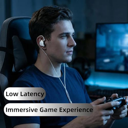 KZ ZS10 PRO in Ear Monitor Headphones, 4BA+1DD 5 Hybrid Driver Gaming Earbuds Wired Earphones, HiFi Clarity Sound Immersive Bass IEMs for Gaming Musician Singer Audiophile (Black Without Microphone) - color: Black, style: without mic