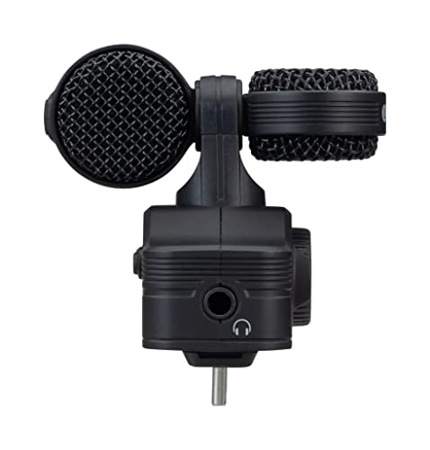 Zoom Am7 USB-C Stereo Microphone for Music, Video & Interview on Android with Mid-Side Stereo & Rotatable Capsule for Camera Alignment