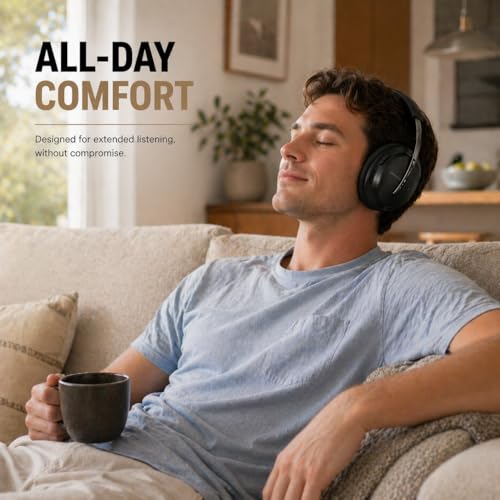 Replacement Ear Pads for Bose 700 NC700, Memory Foam, Black - color: Black