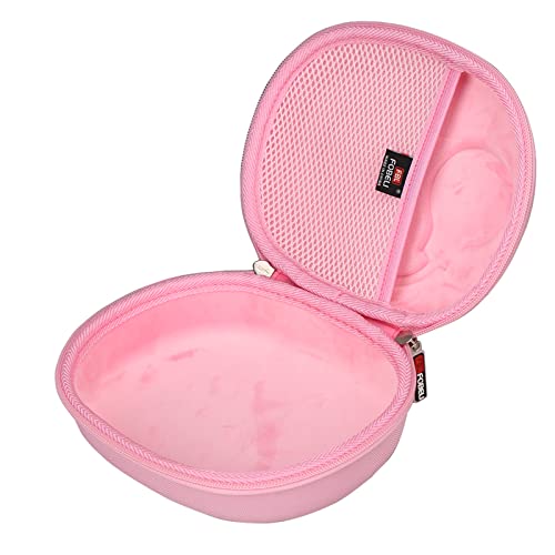 FBLFOBELI Headphone Cases EVA Hard Storage Case for JBL Tune 500BT/510BT/T450BT/710BT/JBL Live 650 BT NC On-Ear Wireless Bluetooth Headphone, Travel Protective Bag (Pink) - color: Pink