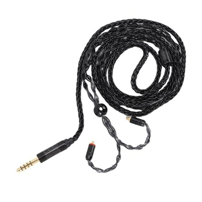 Cuifati 4.4mm Balanced MMCX Cable, Anti Tangling 4.4mm Balanced Male to MMCX Earphone Cable for Replacement