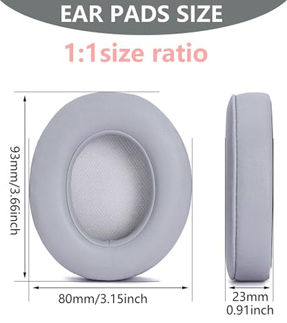 Replacement Ear Pads Compatible with Beats Studio 3 Wireless Grey - color: Grey