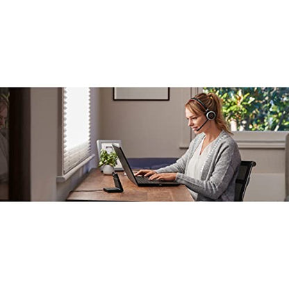 Jabra Evolve 65 SE Mono Wireless Headset - Bluetooth Headset with Noise-Cancelling Microphone, Long-Lasting Battery, and Dual Connectivity - MS Teams Certified, Works with All Other Platforms - Black - size: MS Teams, style: Mono