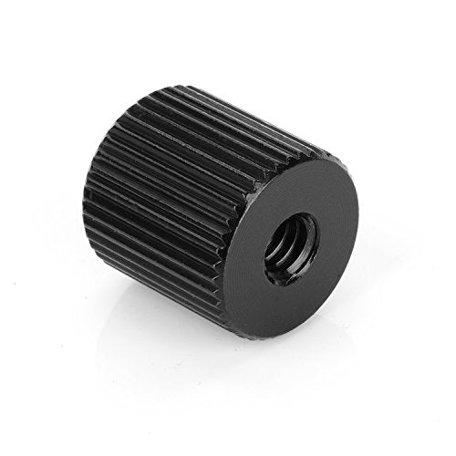 2Pack ChromLives Tripod Nut Barrel Nut Connection Nut with 1/4''-20 Thread Hole for Articulating Magic Arms Tripod Rigs Replacement - size: 2pack tripod nut