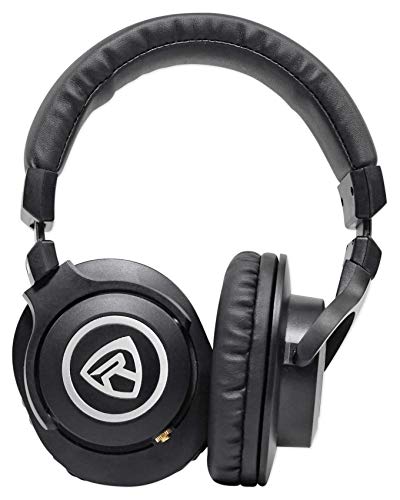 Rockville A-Stream USB Streaming Podcast Microphone with PRO-M50 Headphones | Gain & Mute Controls, USB Plug & Play, 20Hz-20kHz, 40mm Drivers, Stand, Cable, Carry Case, Podcast Streaming, 2-items