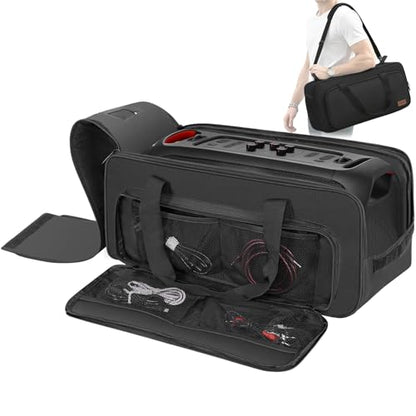 Speaker Carrying Case Compatible with JBL Party Box On The Go/Go 2 | Portable Speaker Travel Tote Bag Fits for JBL PartyBox On-The-Go Essential/Boombox 4 for Outdoor Travel (No Shoulder Strap) - size: For JBL on the go