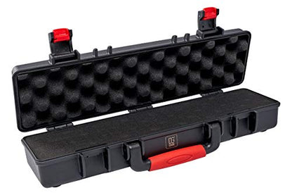 Small Medium Hard Case with Wheels and Pick'n'UP Foam | Protective Carrying case Gun, in-Ear, Wireless System or Camera Set - style: № 10-01 Int: 15.98 X 3.88 X 2.63 in