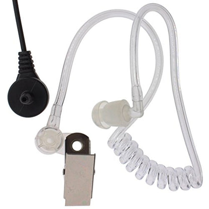 2 Pack Air Covert Acoustic Tube Earpiece Headset Compatible with Motorola Radio T100 T107 T100TP T200TP T260 T260TP T280 T460C T465 T600 T605 T800 T5428 T6200 Two Way Radio (2 Packs) | Compatible with Motorola Radio T100 T107 T100TP T200TP T260 T260TP T28