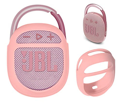 GETGEAR Silicone Cover Compatible with Clip 4 Portable Speaker(Pink) - color: Pink