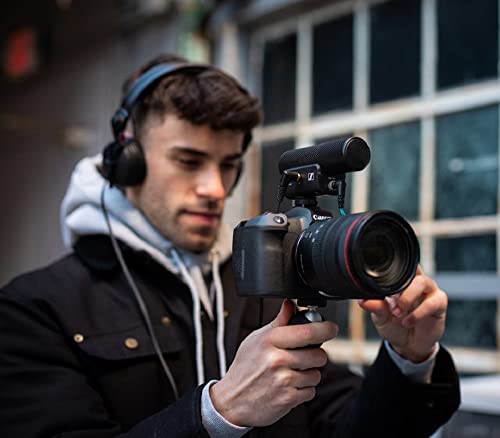SENNHEISER Professional MKE 400 Directional On-Camera Shotgun Microphone with 3.5mm TRS and TRRS Connectors for DSLR, Mirrorless & Mobile , Connects with Auxiliary - style: MKE 400