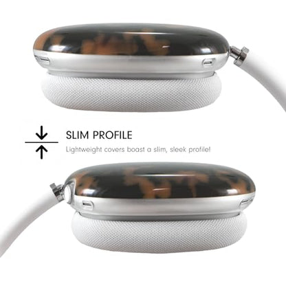 Sonix Protective Case Cover for AirPods Max Headphones | Brown Tort - color: Brown Tort